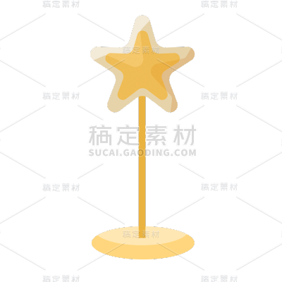 手绘风-儿童玩具-仙女棒