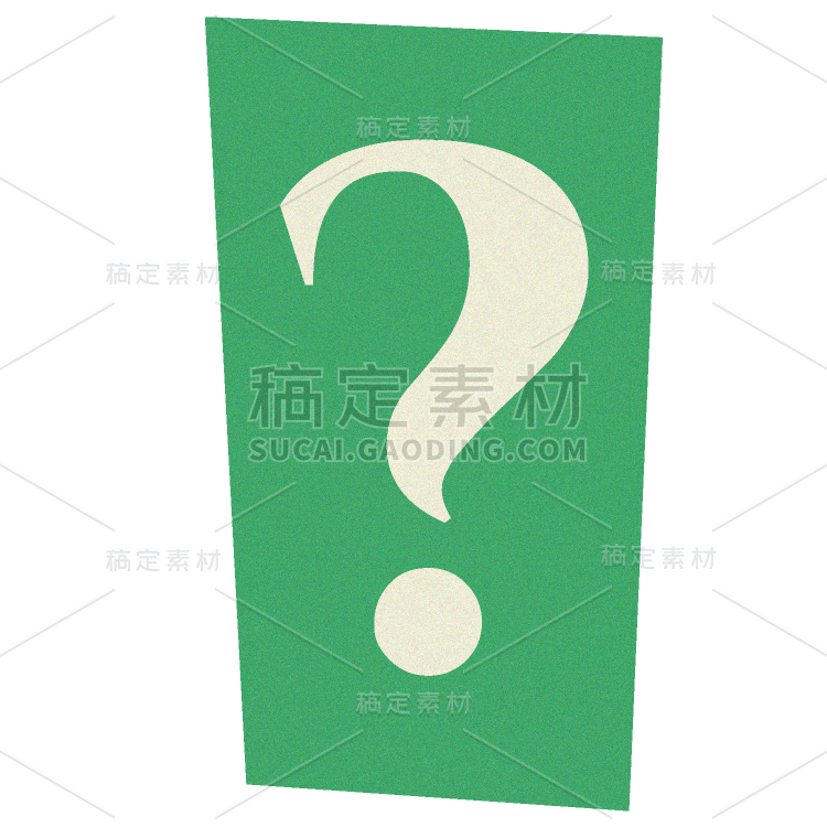 Question Mark Sticker