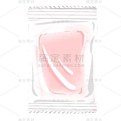 手绘-塑料垃圾分类环保元素贴纸5