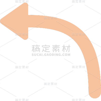 扁平-箭头贴纸-SVG7