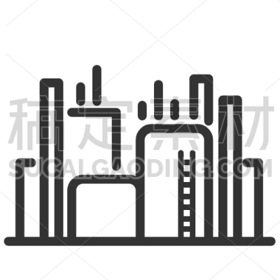 industial plant