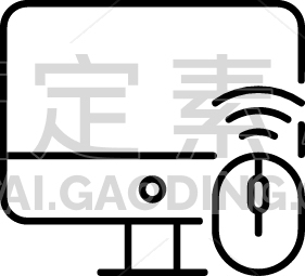 Computer Screen with Mouse wireless