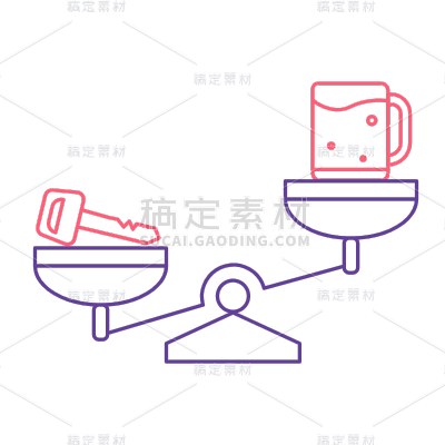 icon-酒驾元素贴纸-线稿图标