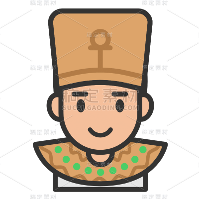 icon-人物头像元素