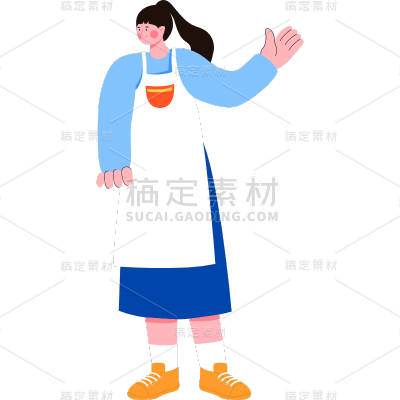 扁平套系素材-人物动态