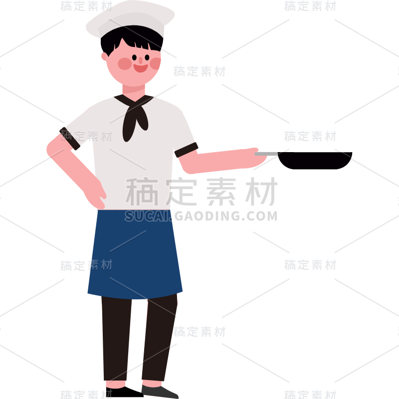 可爱扁平-生活服务/餐饮行业