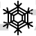 Abstract Geometric Snowflake