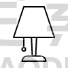 Table, Lamp, Night, Light