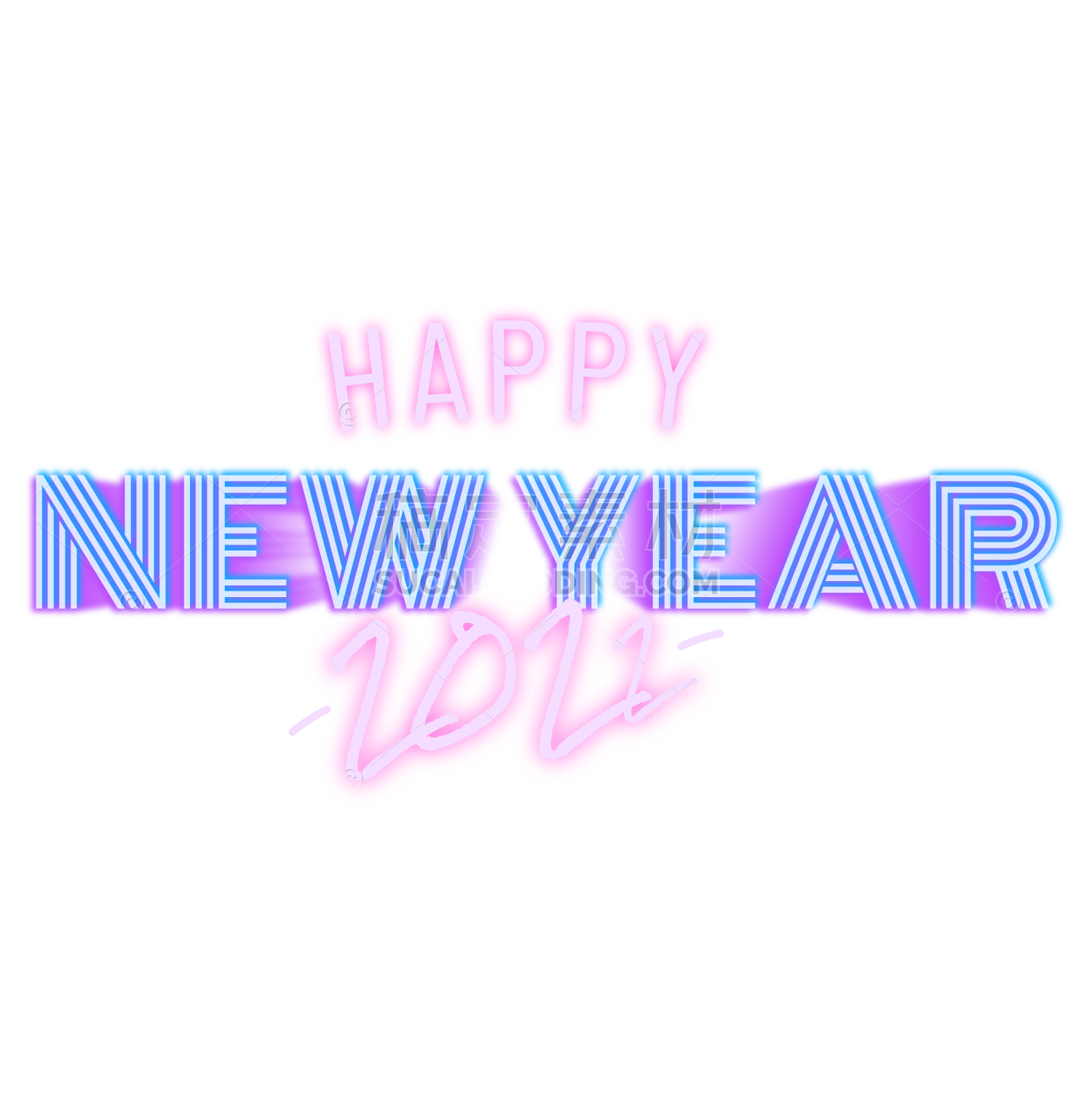 New Year Sticker