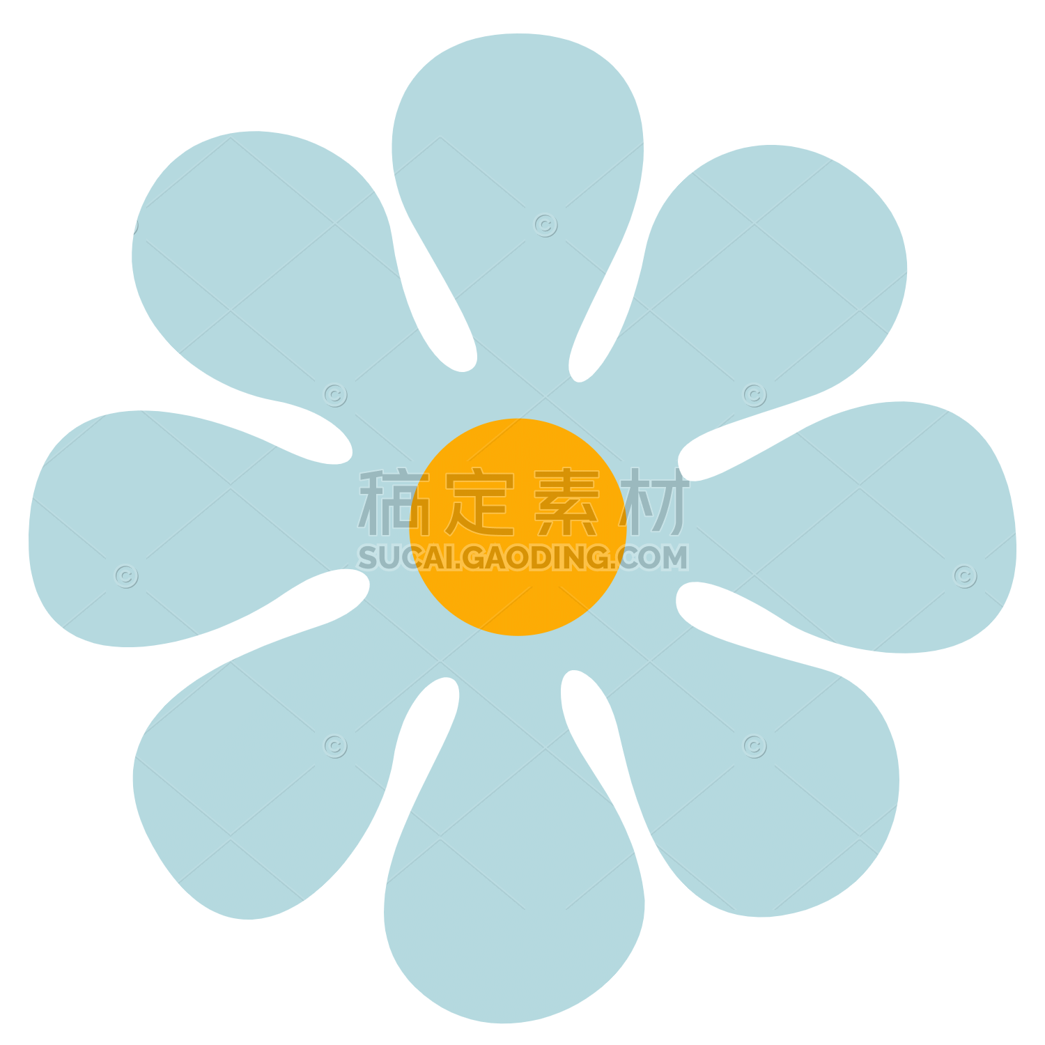 Flower Sticker