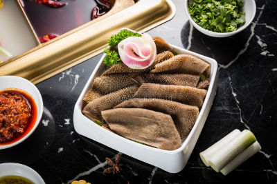 美食系列实景火锅食材毛肚