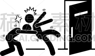 pushing employee