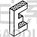 Letter E