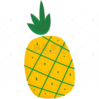 Pineapple Sticker