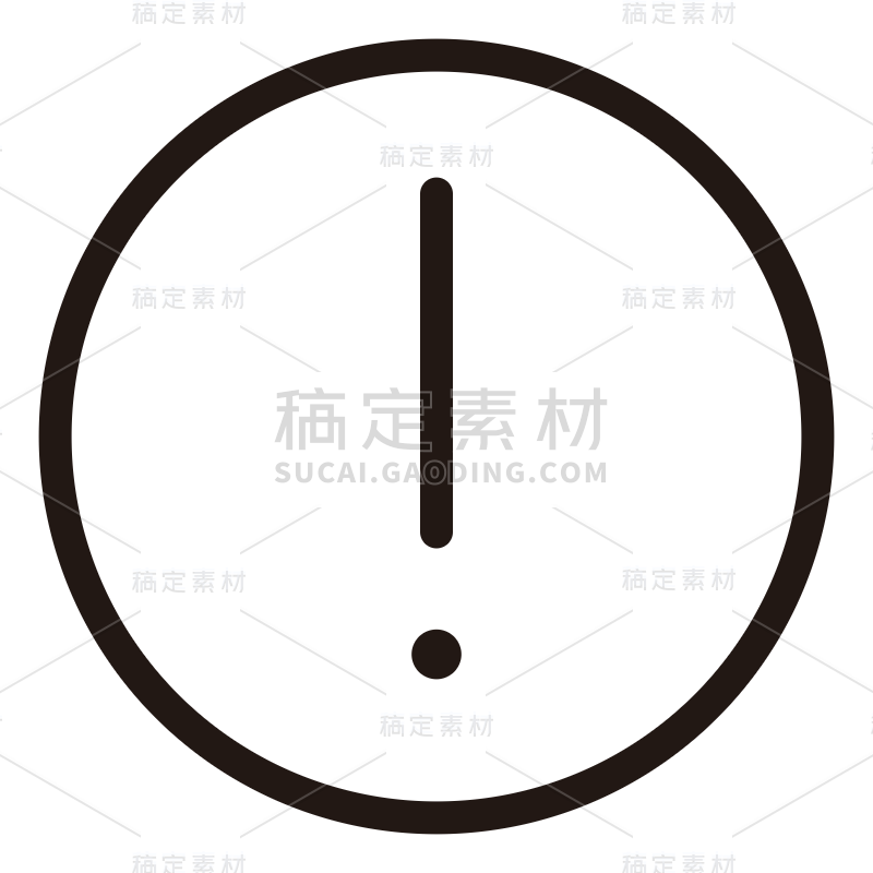 ICON-矢量警告警示图标13