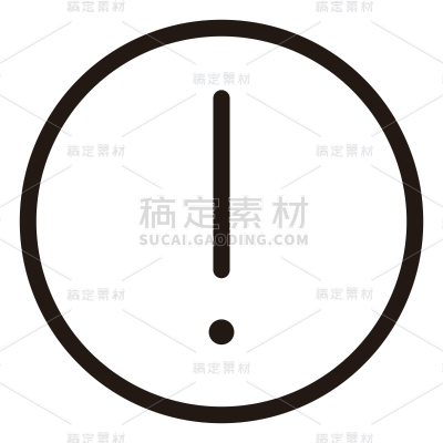 ICON-矢量警告警示图标13