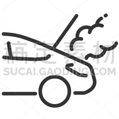 broken car