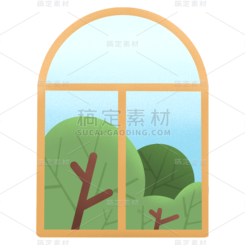 高质量人物插画-扁平肌理可爱-道具