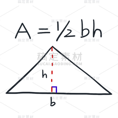手绘-数学公式教育培训贴纸4