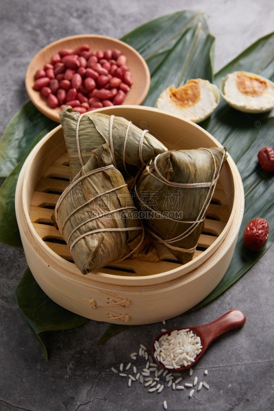 美食系列写实风粽子