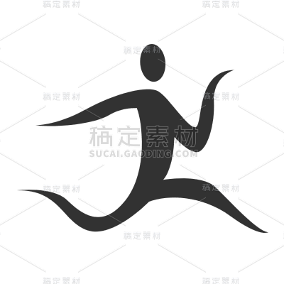ICON-矢量跑步运动图标10