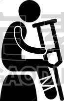 broken leg