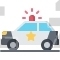 police car