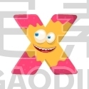 Letter X  Monster