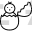 Broken egg