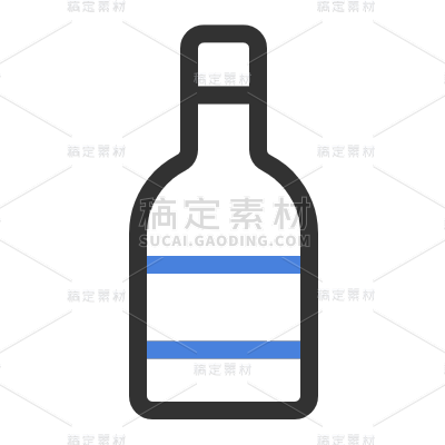 食品类详情页icon-SVG-酒瓶