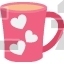 Heart teacup