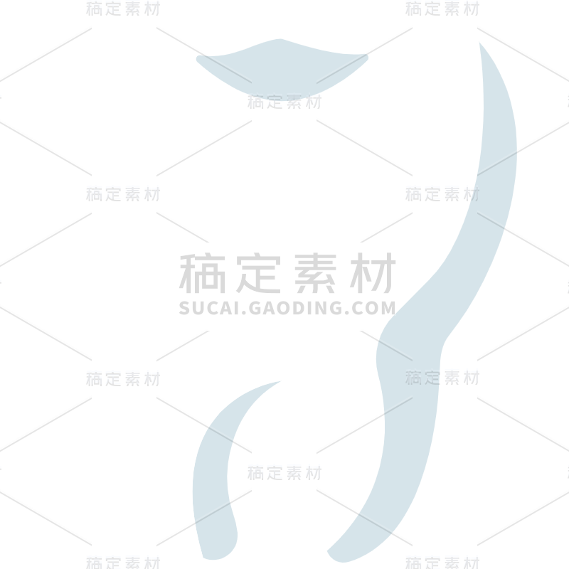 扁平-医疗元素贴纸-SVG-牙齿