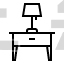 table bed lamp