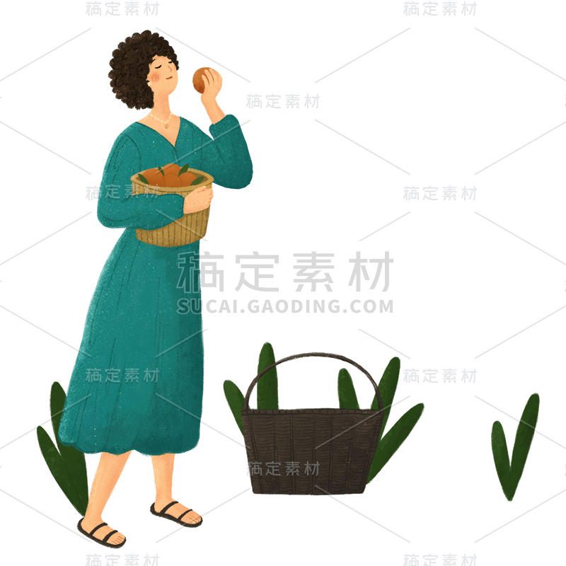 【微商】8月你好手绘社交营销场景