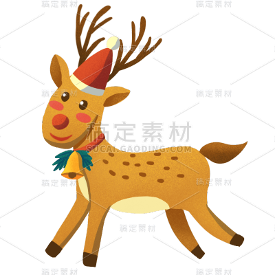 手绘-第三季度节日主题-圣诞节