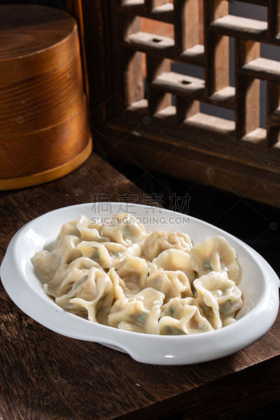 美食系列实景中餐家常菜饺子