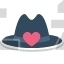 Cap with heart