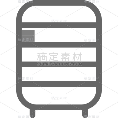 ICON-生活用品icon-SVG-书架