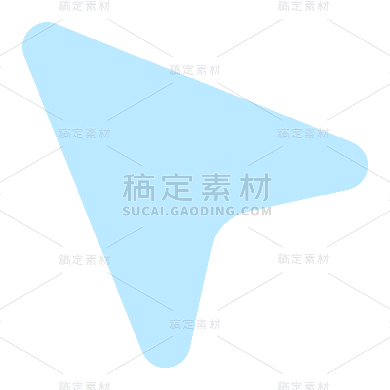 扁平-箭头贴纸-SVG18