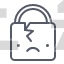 broken lock
