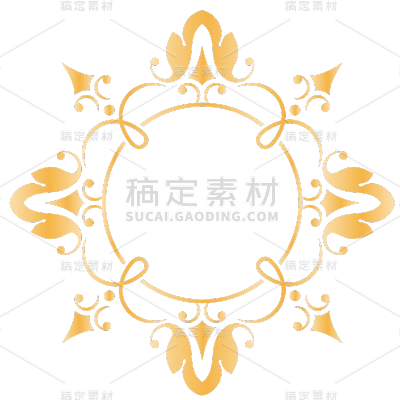 手绘-欧式边框元素