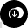 Arrow, Elliepse, Download, Down, Install, Save, Receive