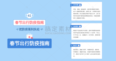 春节疫情防控宣导指南攻略倡议公众号图文主题