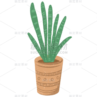 植物元素插画元素主题素材