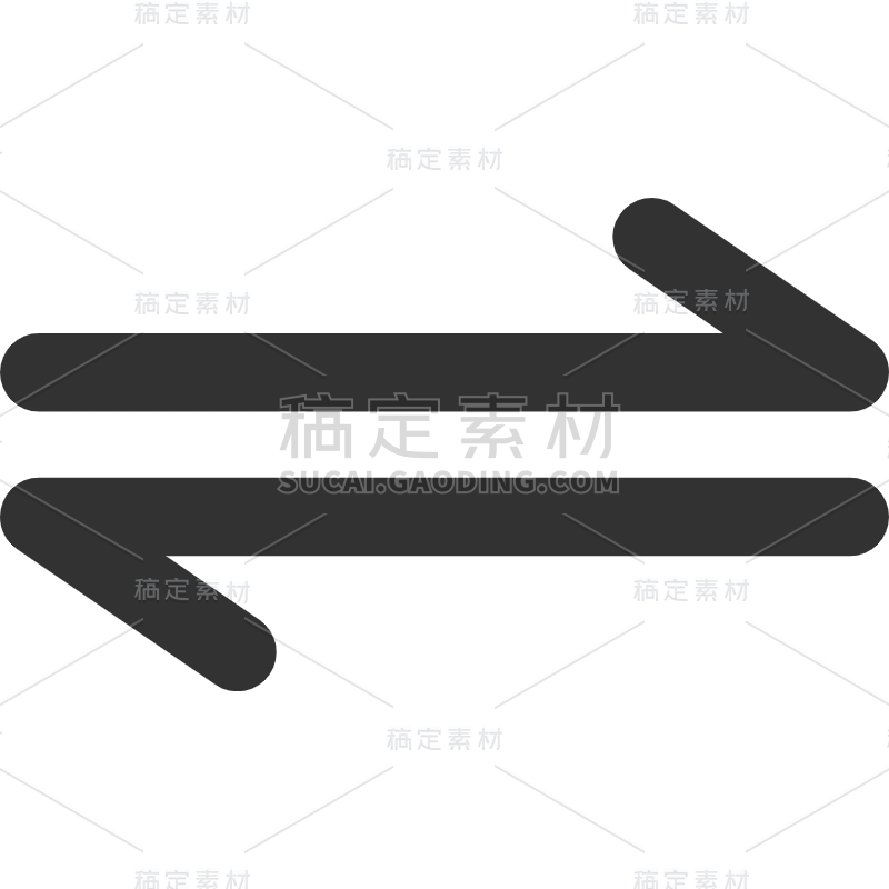 扁平-箭头贴纸-SVG18