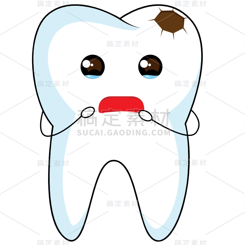 口腔健康业贴纸2