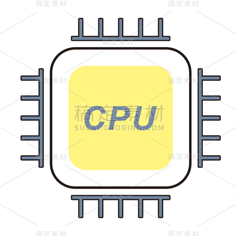 icon-互联网元素-CPU