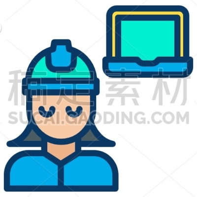 Woman Computer Engineer