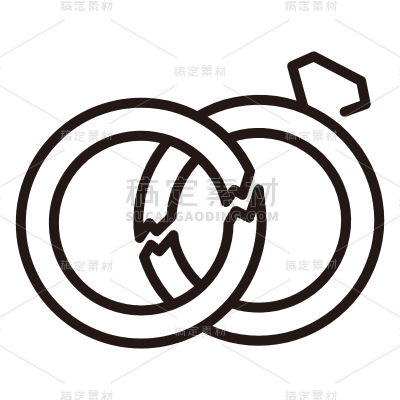 ICON-矢量离婚图标11