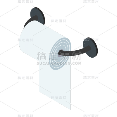 SVG-家居主题-卫浴用品-卷纸
